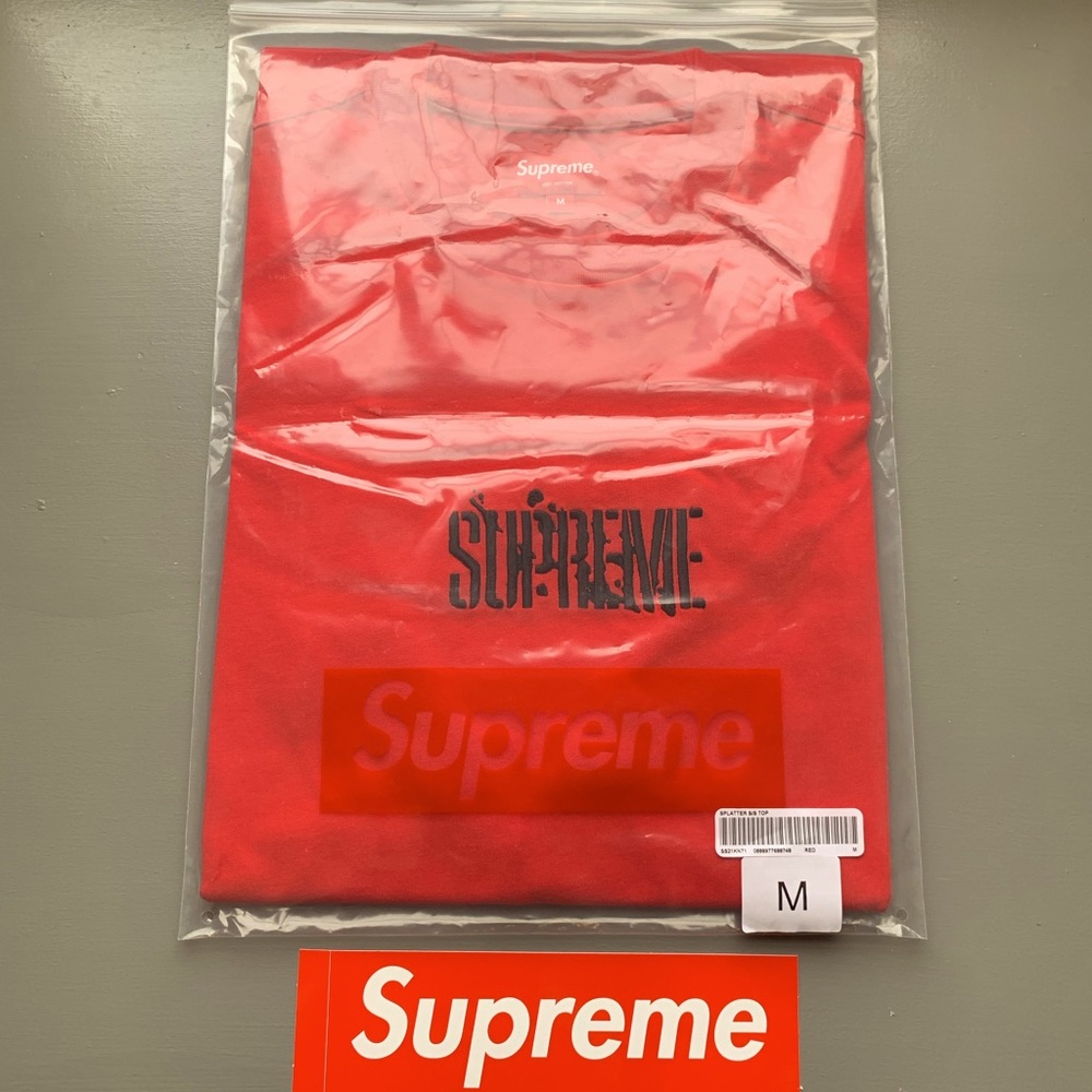 Supreme Splatter S/S Shirt